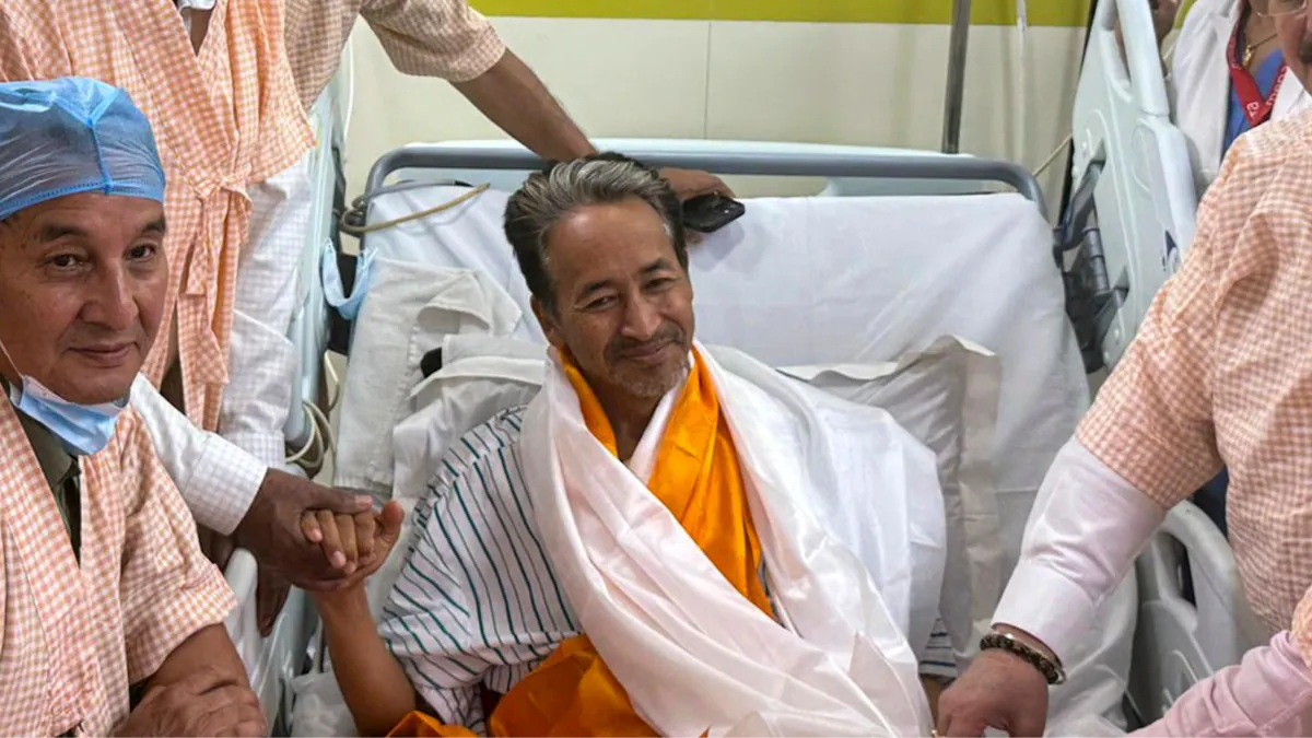 सोनम वांगचुक ने 26 दिनों का अनशन तोड़ा