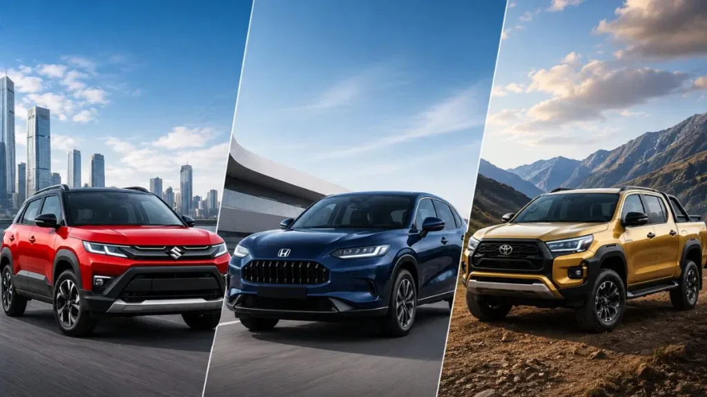 नई Maruti Brezza से लेकर Toyota Hilux 