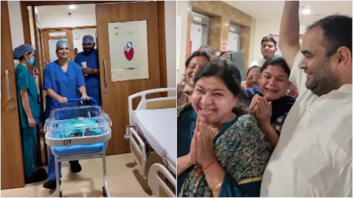 चमत्कार! 52 साल बाद परिवार में जन्मी बेटी