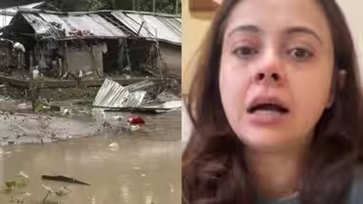 असम बाढ़ में फंसीं देवोलीना की मां