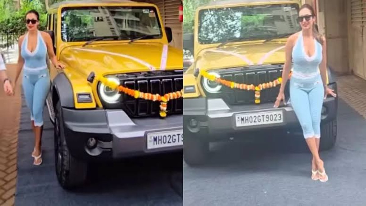 मलाइका अरोड़ा ने खरीदी नई थार रॉक्स