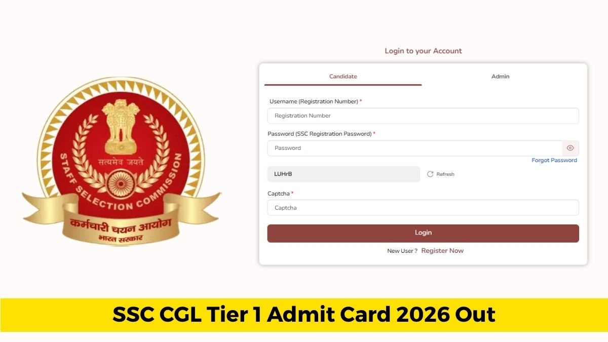 SSC CGL Admit Card 2026 Out