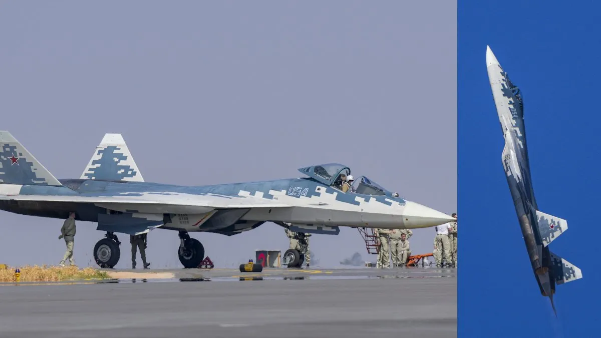 Su-57 फाइटर जेट