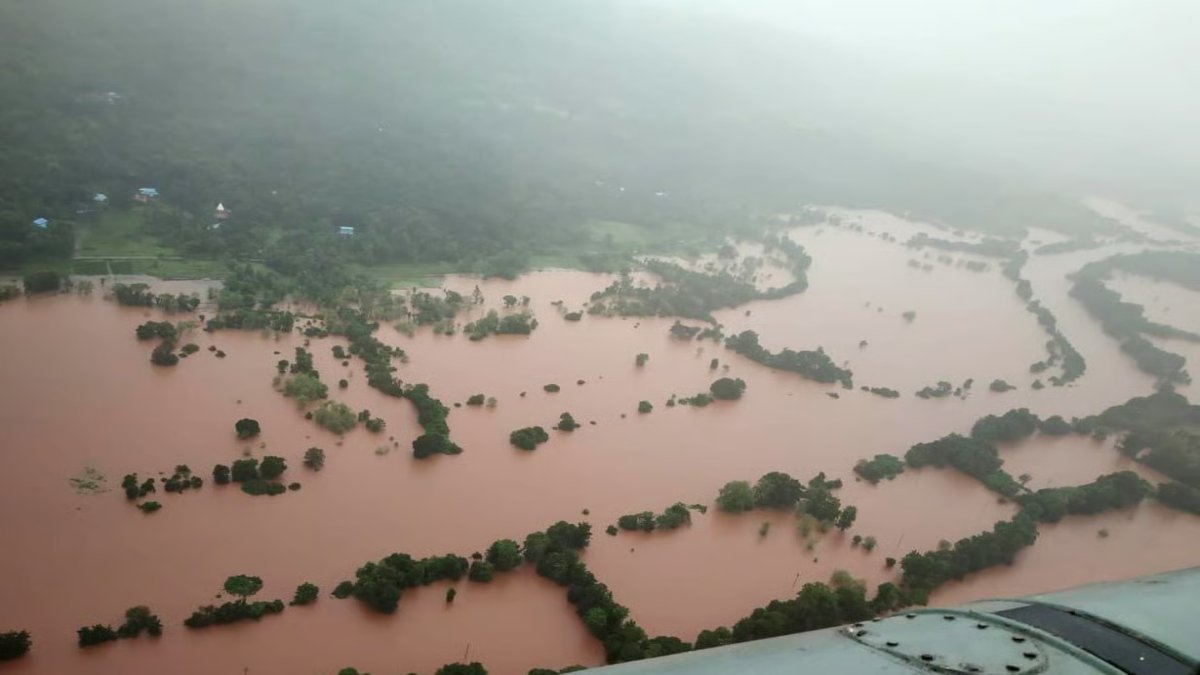 सैटेलाइट से 90% बादल गायब
