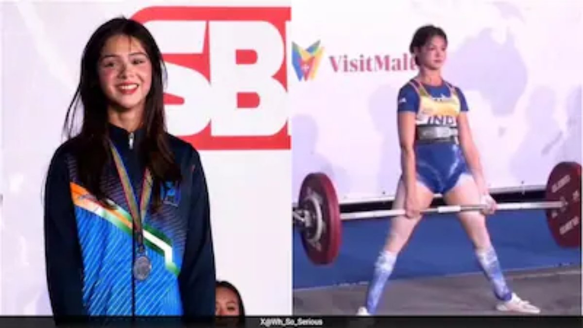 140kg उठाकर जीता मेडल