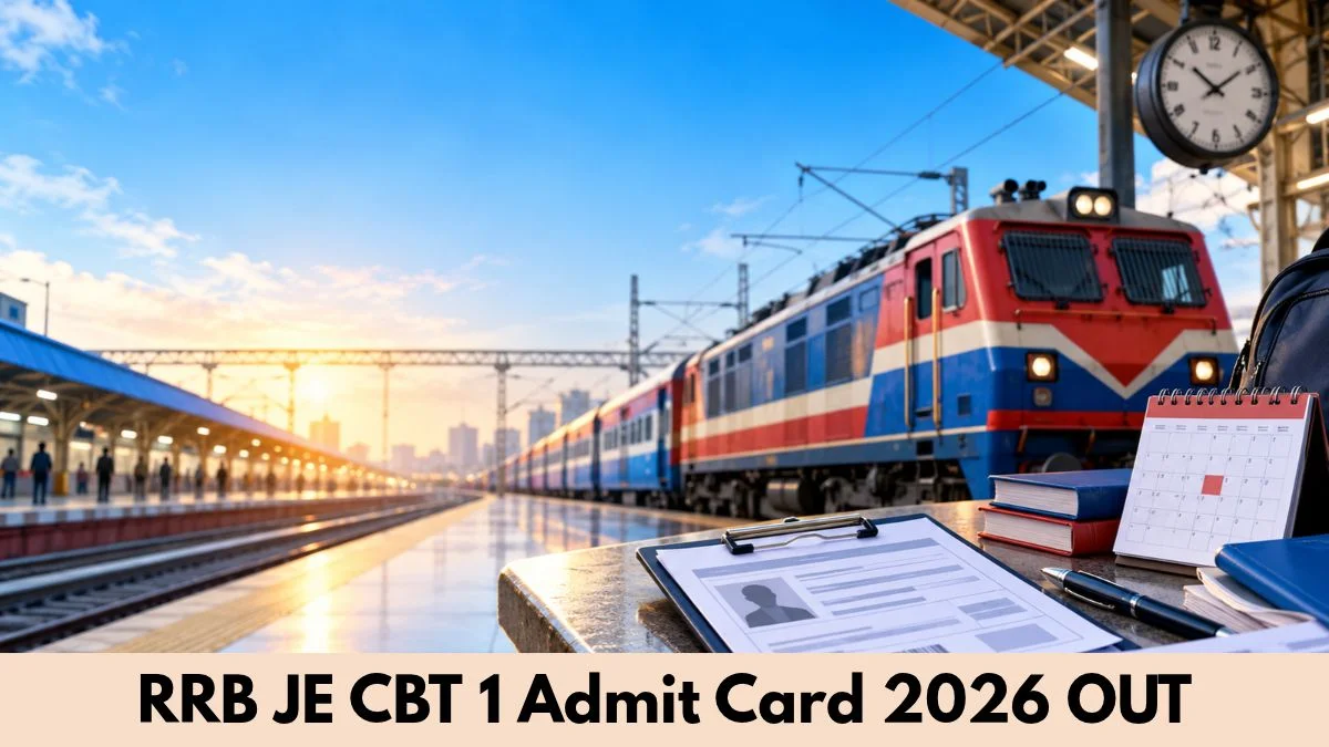 RRB JE Admit Card 2026