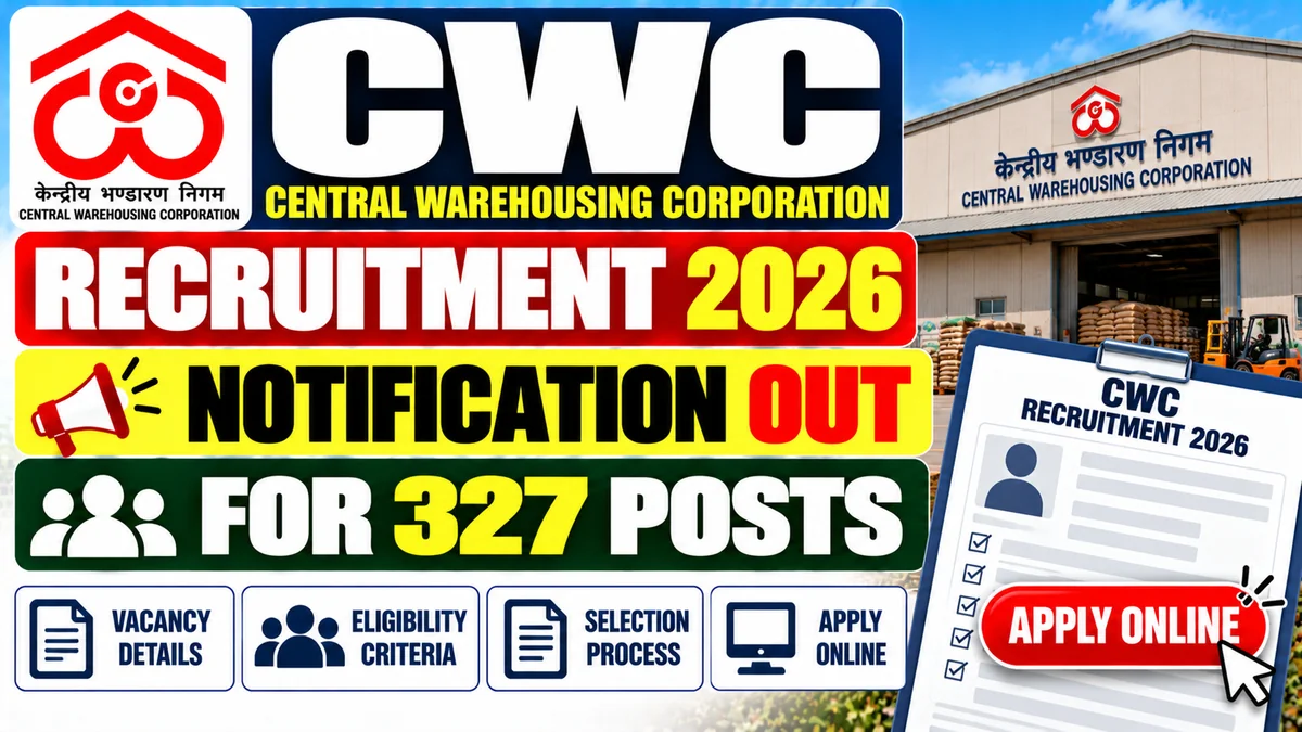 CWC भर्ती 2026