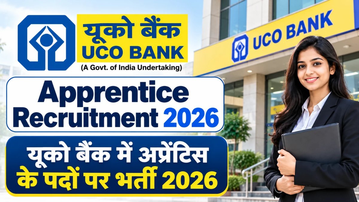 UCO Bank Apprentice Recruitment 2026